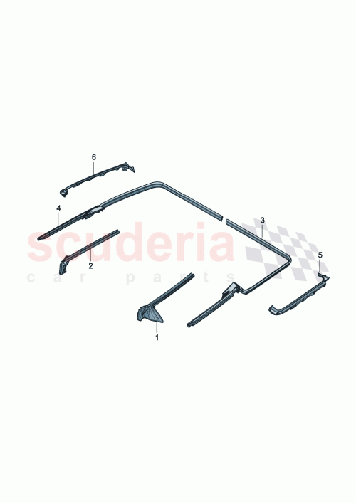 Part Diagram for Bentley 3SD 867 416 F
