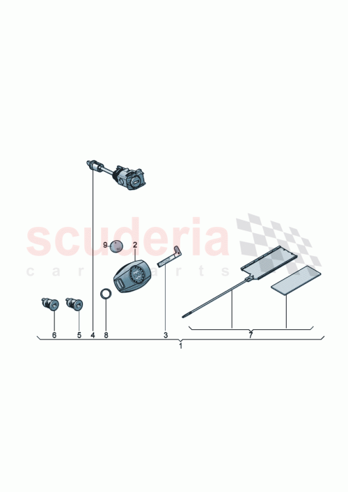 Part Diagram for Bentley 3SA959753J