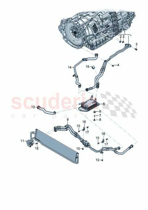 Part Diagram for Bentley 3SA317091