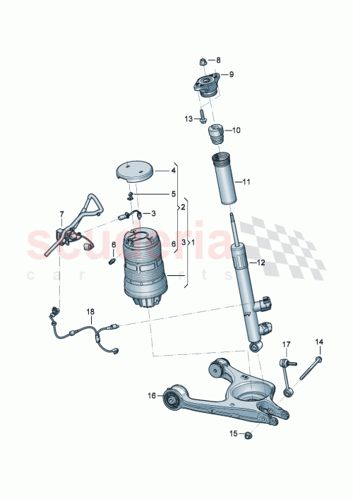 Part Diagram for Bentley 975512131AA