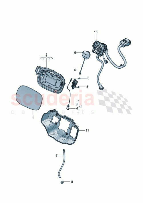 Part Diagram for Bentley 4M0809940