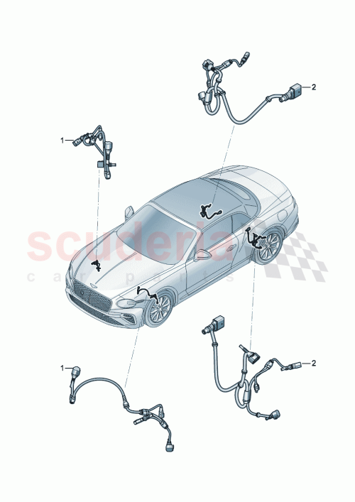 Part Diagram for Bentley 976971286