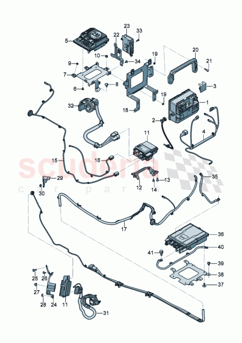 Part Diagram for Bentley 3SA941828