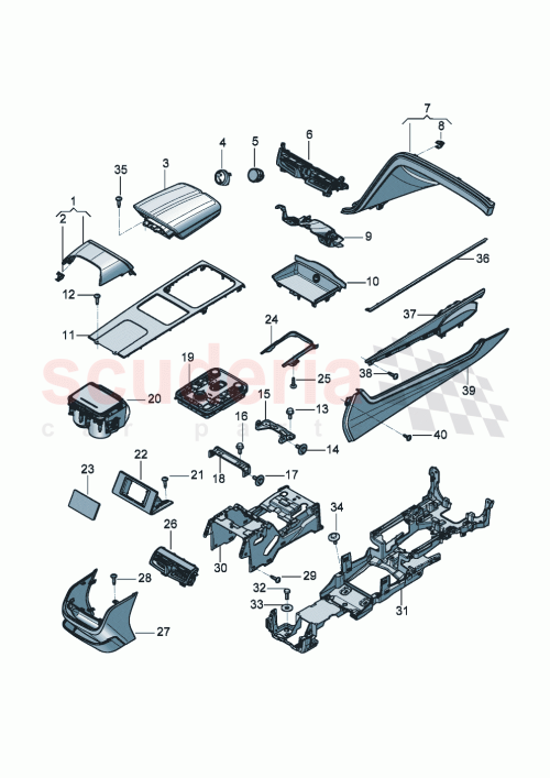Part Diagram for Bentley 3SB 863 168 B