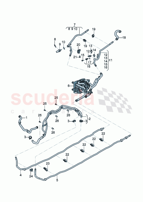 Part Diagram for Bentley 3SE820029A