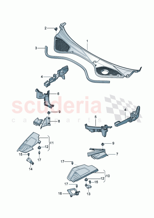 Part Diagram for Bentley 3SB819401F
