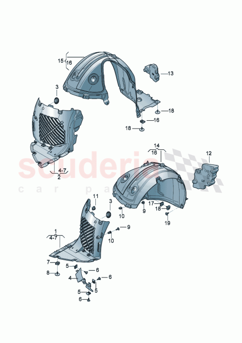 Part Diagram for Bentley 3SE810973A