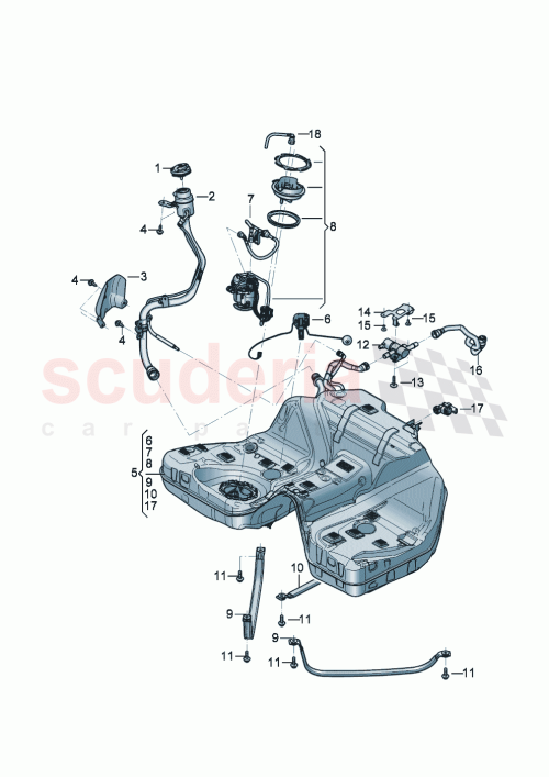 Part Diagram for Bentley 3SE201021