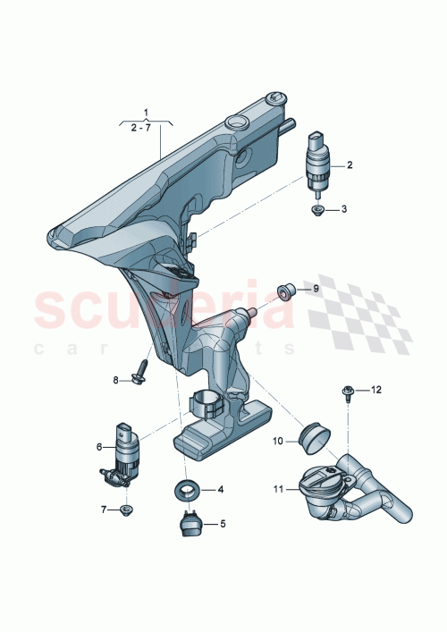 Part Diagram for Bentley 3SA955449Q