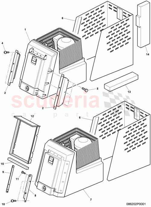 Part Diagram for Bentley 3W5862103H