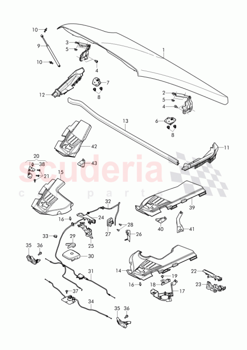 Part Diagram for Bentley 36A 823 259
