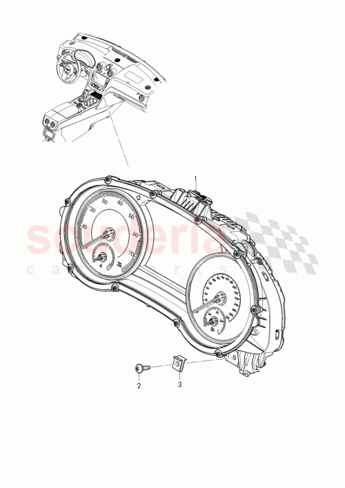 Part Diagram for Bentley 36A 920 770 D