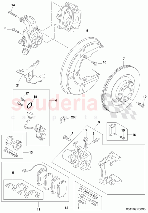 Part Diagram for Bentley 3W0698470B