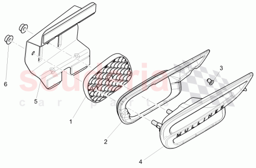 Part Diagram for Bentley 3Y0 821 948 C