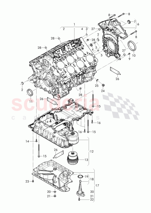 Part Diagram for Bentley N 013 815 7