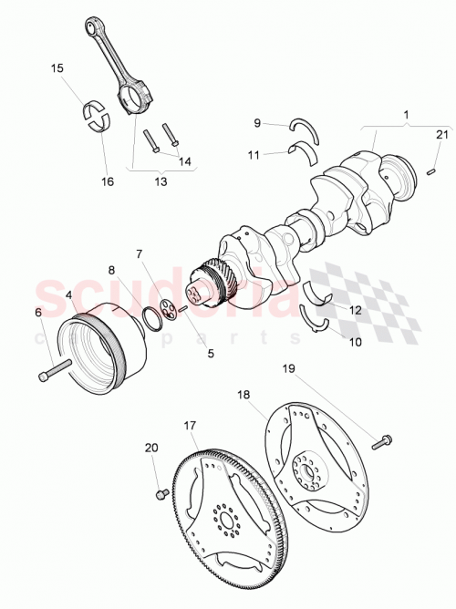 Part Diagram for Bentley N10578701