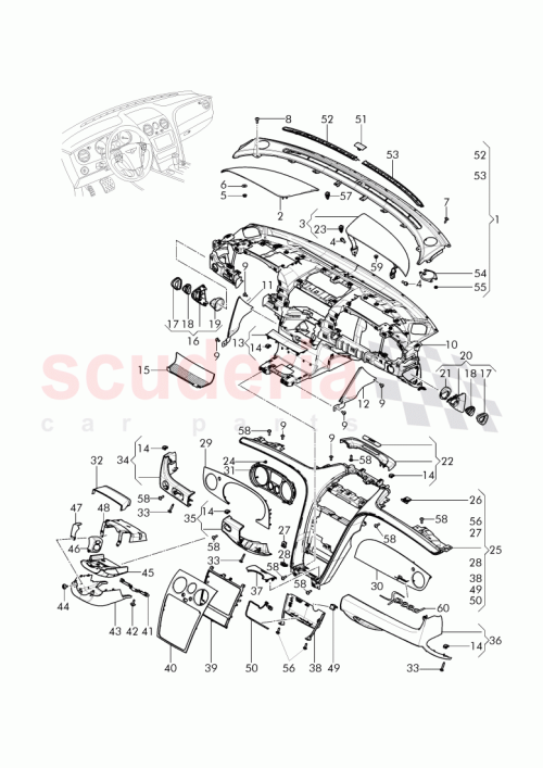 Part Diagram for Bentley 3W0 867 932 B