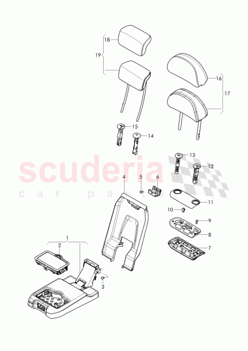 Part Diagram for Bentley 4M0 883 081 N
