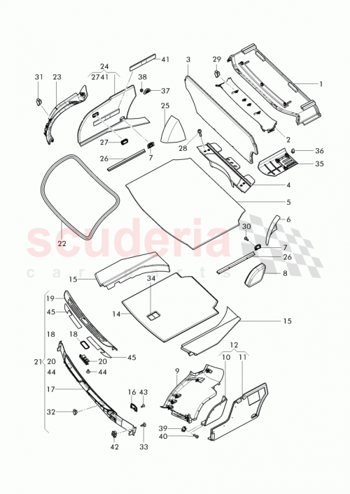 Part Diagram for Bentley 3Y5801143