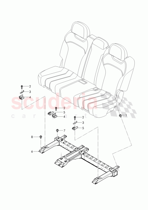 Part Diagram for Bentley 36A 885 333 C