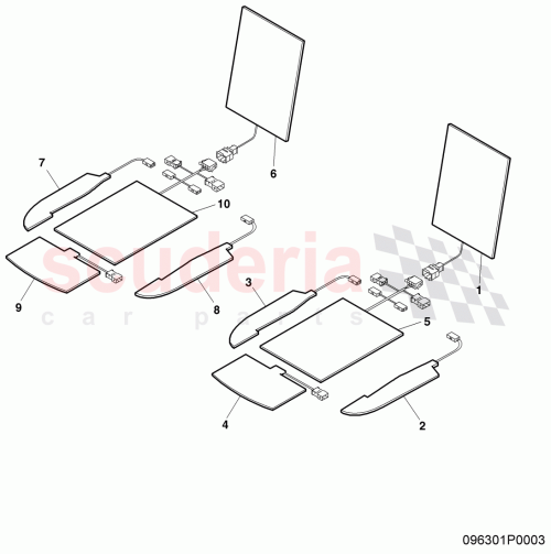 Part Diagram for Bentley 3W5963552BC