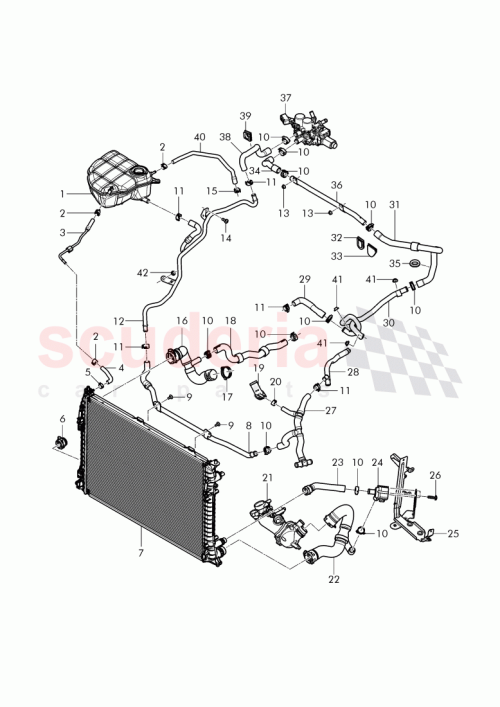 Part Diagram for Bentley 3W1 819 346 A