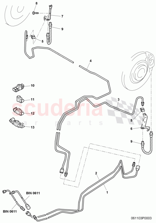 Part Diagram for Bentley 3W7614742