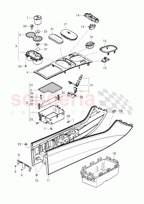 Part Diagram for Bentley 3W0 857 083 D