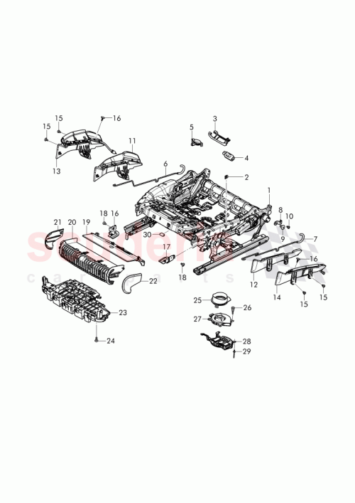 Part Diagram for Bentley N 909 311 01
