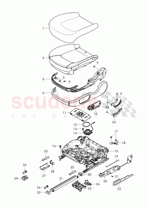 Part Diagram for Bentley 3Y5 881 739 L