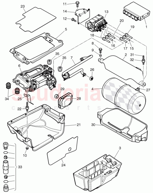 Part Diagram for Bentley 3Y0616101
