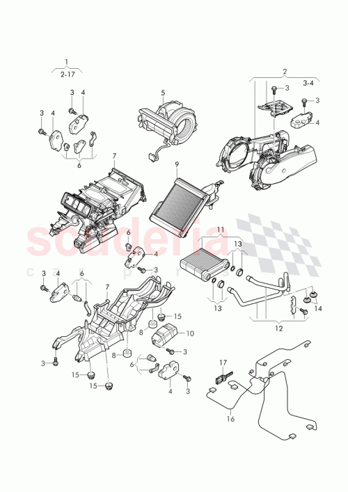 Part Diagram for Bentley 1K0907543E