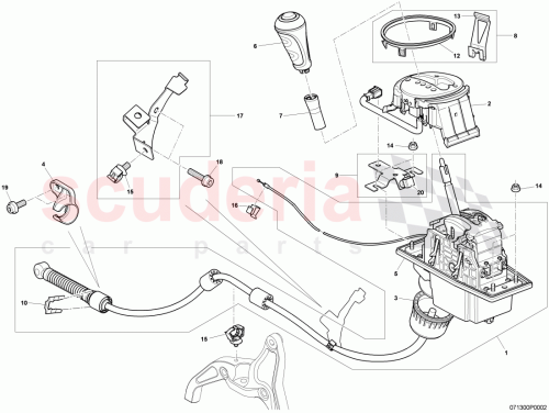 Part Diagram for Bentley 3W0711118P