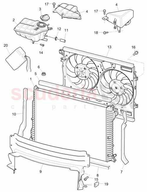Part Diagram for Bentley 3D0122407B