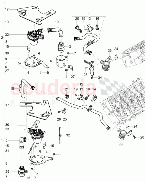 Part Diagram for Bentley 3W0131149M