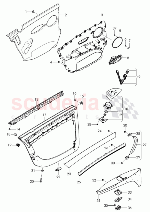 Part Diagram for Bentley 4W0 035 327 A