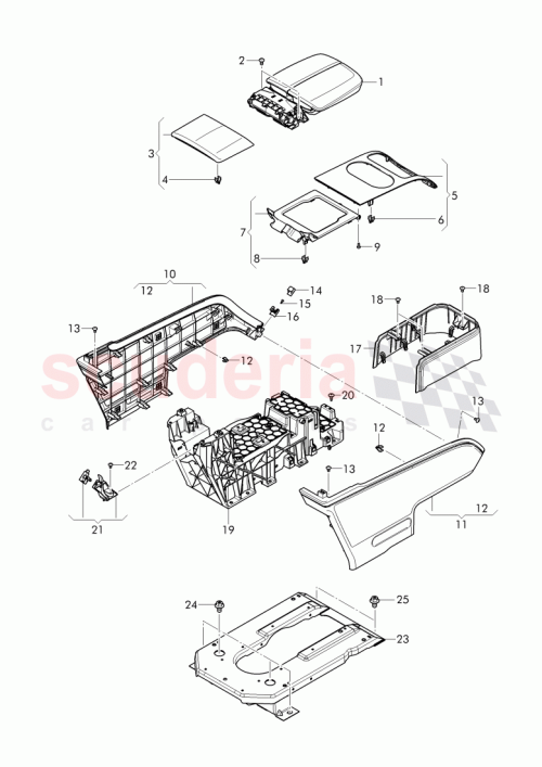 Part Diagram for Bentley 36A864047A