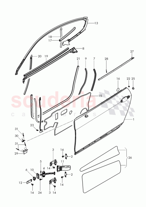 Part Diagram for Bentley 3W7 837 476 K
