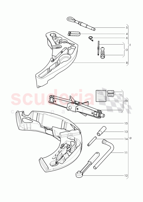 Part Diagram for Bentley 3W0 012 113 B