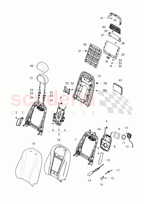 Part Diagram for Bentley 3Y5 881 881