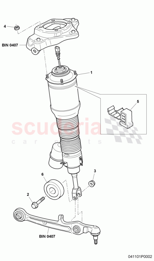 Part Diagram for Bentley N90696801