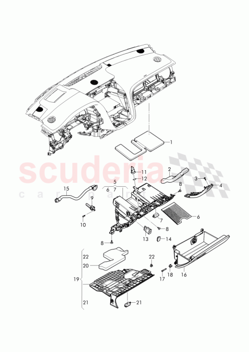 Part Diagram for Bentley 36B 857 116