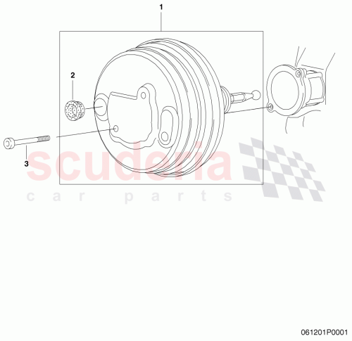 Part Diagram for Bentley 3W0698641B