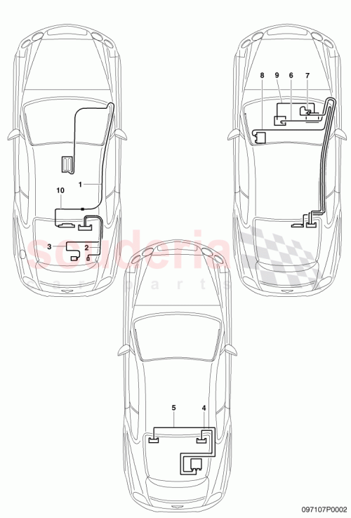 Part Diagram for Bentley 3W5 971 643