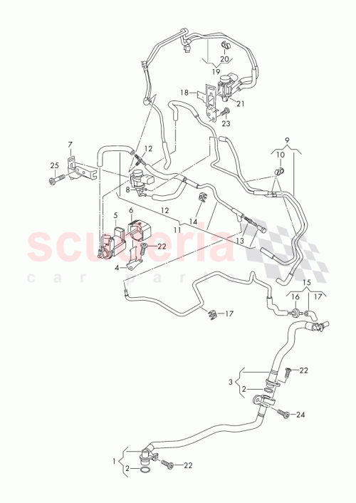 Part Diagram for Bentley 059 131 694 M