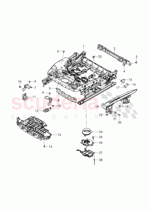 Part Diagram for Bentley 36A 886 928
