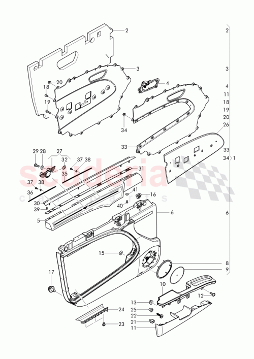 Part Diagram for Bentley 3Y5 867 008 C