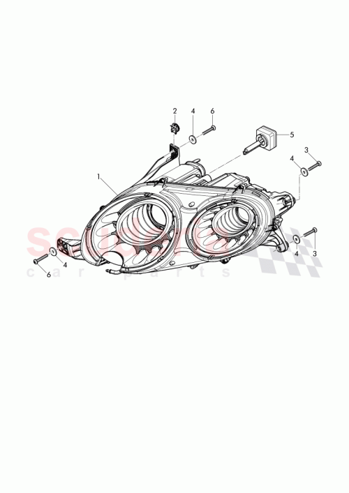 Part Diagram for Bentley 3W1 941 016 BN