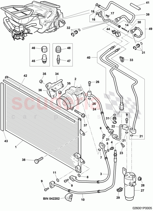 Part Diagram for Bentley 3W1260712P