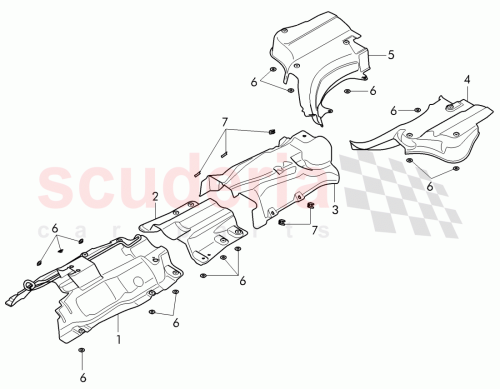 Part Diagram for Bentley 4W0 825 711 A